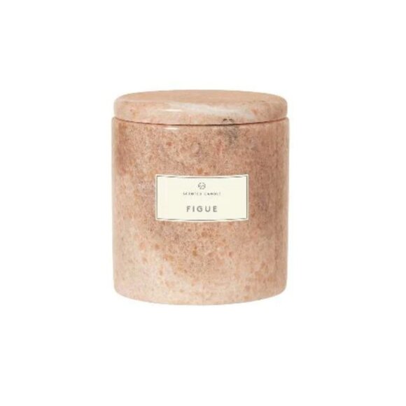 Amazon.com: blomus FRAGA Scented Candle, Large, Sandalwood  Blomus Scented Candle inMarble Vessel - Fique